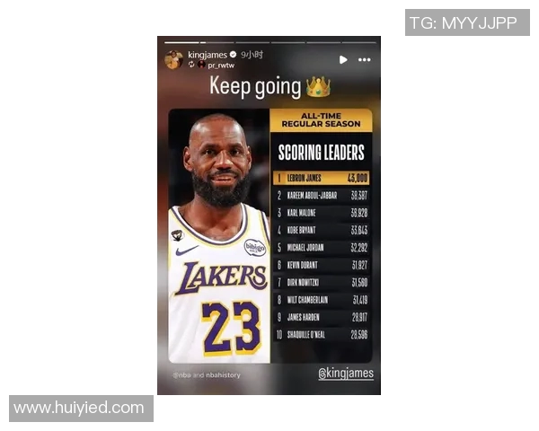 詹姆斯创历史里程碑成首位四万分一万板一万助球员